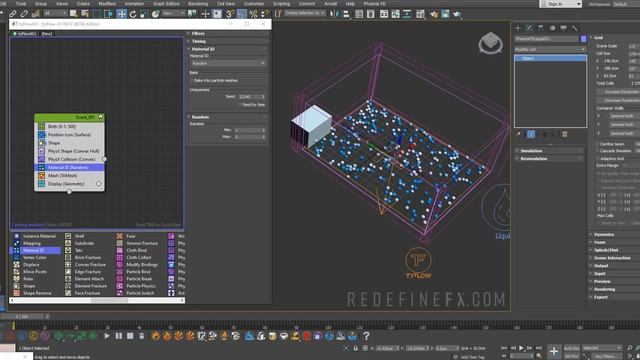 NEW PhysX Fluid tyFlow Operator - Floating Objects Tutorial in 3Ds Max by #RedefineFX смотреть онлайн