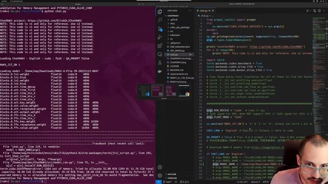 RWKV inference on GPU смотреть онлайн