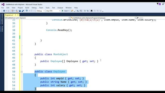 Consume Web APIs Using HttpClient with GET Method | Part 9 смотреть онлайн
