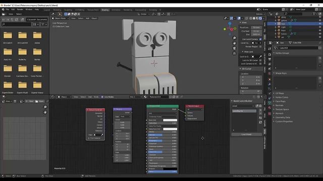 14. Blender for Beginner. Щенок. Текстуры смотреть онлайн