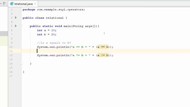 Java Operators Part 2 - Relational Operators смотреть онлайн