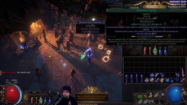 Checking Out - Path of Exile - Lightning Spell Inquisitor - Part 3 смотреть онлайн