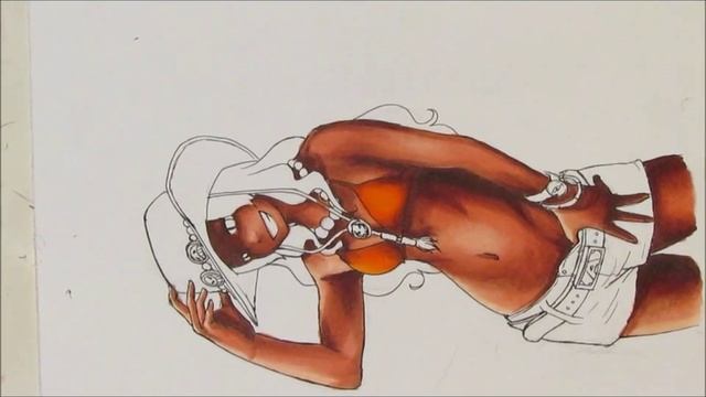 One Piece Fan Art: Portgas D Ann Part 2 смотреть онлайн