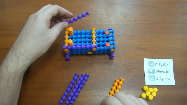 Автомобиль из конструктора "Строительные палочки" смотреть онлайн