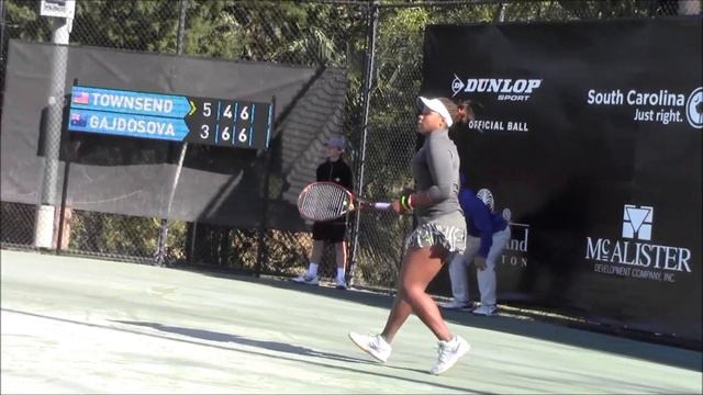 2014 Family Circle Cup: Taylor Townsend Wins 2nd Set vs. Jarmila Gajdosova смотреть онлайн