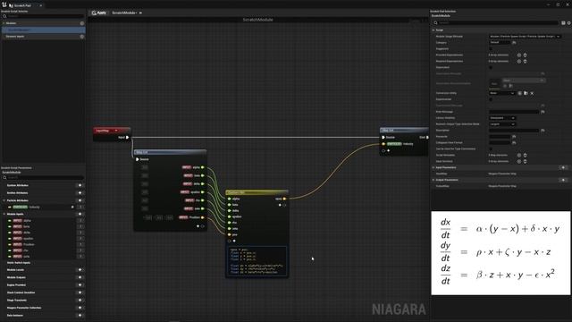 Strange Attractor - create attractor dynamics in Unreal Engine Niagara смотреть онлайн