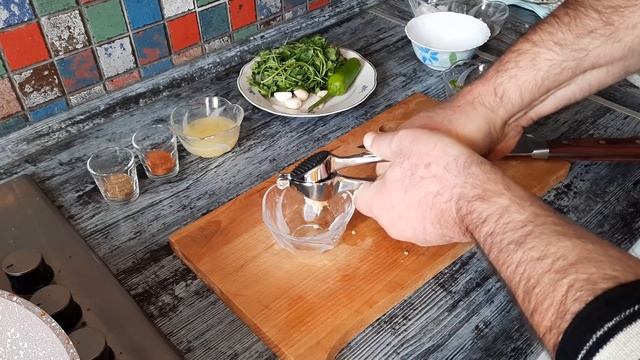 БАТАТА ХАРРА! ЖАРЕНАЯ  КАРТОШКА  ПО АРАБСКИ!!