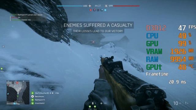 GeForce GTX 750 ti -- AMD Ryzen 5 3600 -- Battlefield V BFV FPS Test смотреть онлайн