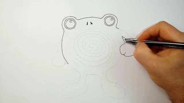 Как рисовать Покемона Poliwhirl (Pokemon) - Волшебные рисунки карандашом #46 смотреть онлайн