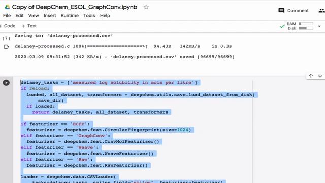 Using DeepChem with your own data set смотреть онлайн