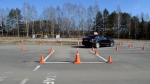 Экзаменационные упражнения на автодроме. Популярные ошибки