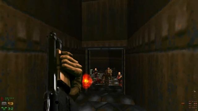 The Ultimate Doom - E1M9 Military Base Secret Level - UVMAX 100% Secrets 60fps Uncommented смотреть онлайн