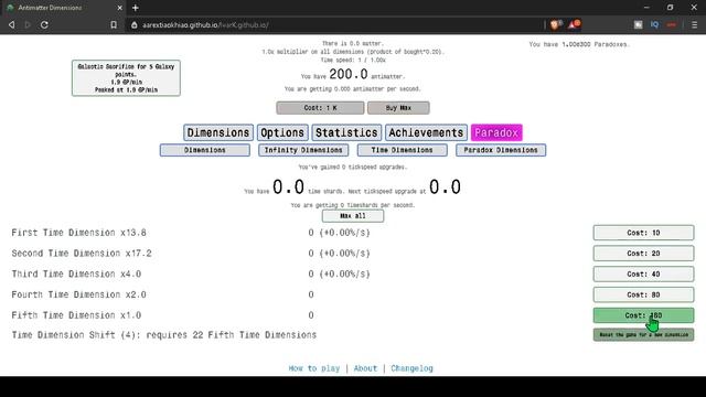 What is the best mod in antimatter dimensions? смотреть онлайн