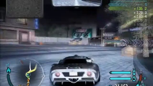 Need for Speed Carbono Gameplay Geforce 8600GT 512MB смотреть онлайн