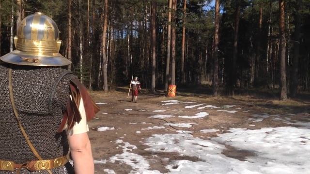 Древний Рим - Ручная римская баллиста смотреть онлайн