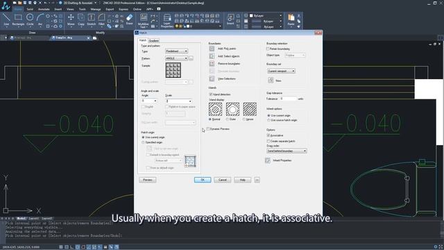 Hatch with Boundary Grips: Adjust the shape of hatched objects anytime смотреть онлайн