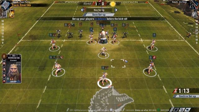 Norse (Turin) vs Dark Elves (The Sage) | Blood Bowl 2 - Wild Hogs Season 2 Ranked League Week 9 смотреть онлайн