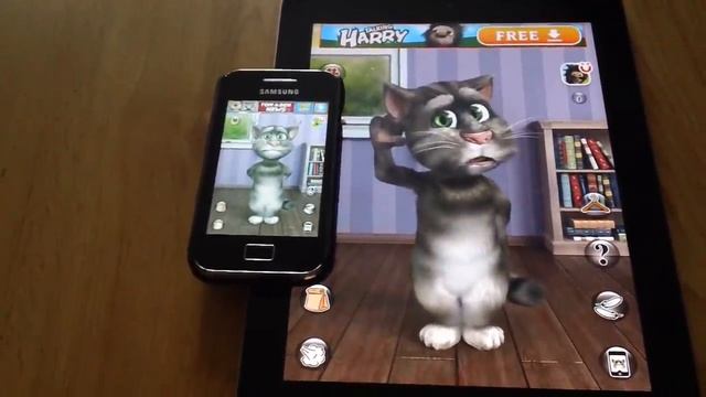 Two Talking Tom Test "Hallo" смотреть онлайн