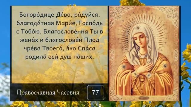 Молитва Богородице Дево радуйся - 150 раз. The prayer Hail Virgin Mary Mother of.mp4 смотреть онлайн