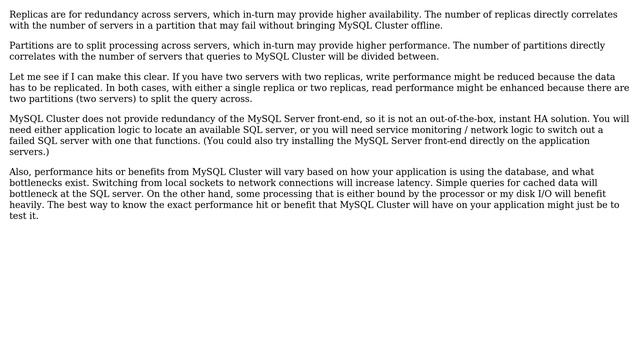 Is this a HPC or HA mySQL cluster? (3 Solutions!!) смотреть онлайн