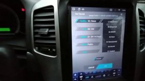 Штатная 9.7 дюймовая магнитола Captiva C100. Отзыв