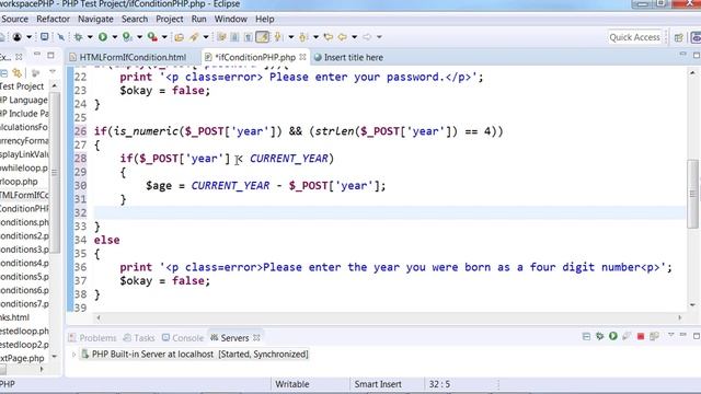 PHP and HTML Form Processing смотреть онлайн