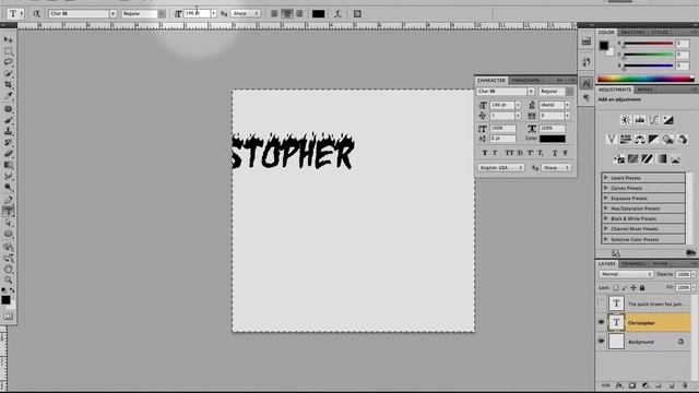 Photoshop CS5.5: Text Basics смотреть онлайн