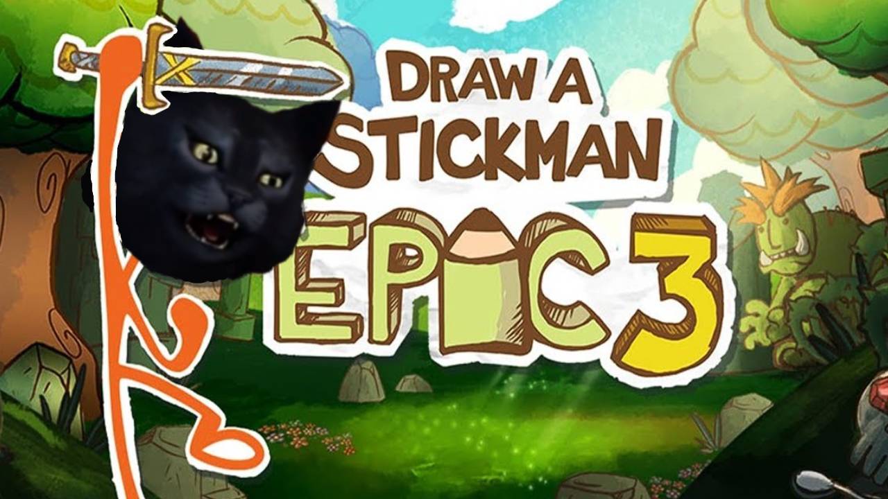 Стикмен эпик 3 / Draw a Stickman: EPIC 3 / Долгожданное продолжение. смотреть онлайн