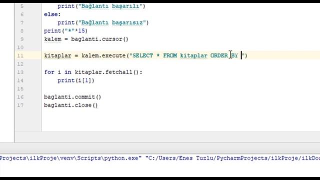 45 - Order By ve Limit Özellikleri | Python Dersleri смотреть онлайн