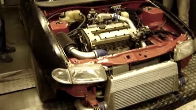 Opel Astra 400pk Turbo op de testbank bij Startrick Tuning.MPG смотреть онлайн