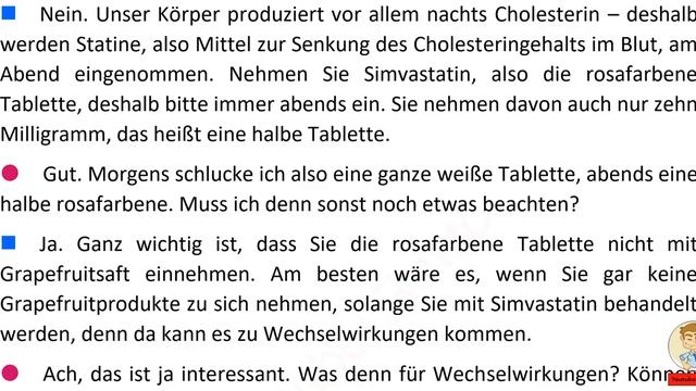 Deutsch Lernen Im Schlaf & Hören  Lesen Und Verstehen Niveau A2 - Pflege