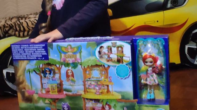 ENCHANTIMALS !!! |Лесное кафе |Новая Игрушка /ВЛОГ/ ВИДЕО ДЛЯ ДЕТЕЙ/ влоги покупки ежедневные влоги смотреть онлайн