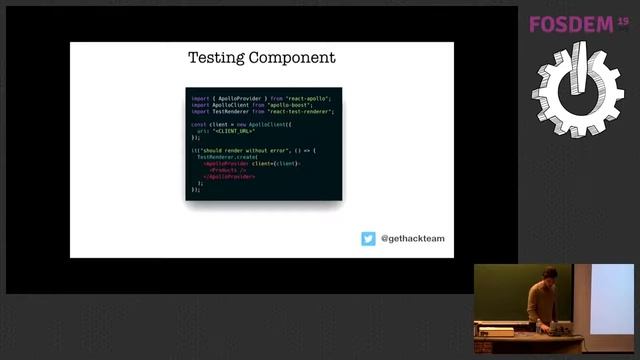 Testing GraphQL in your JavaScript application смотреть онлайн