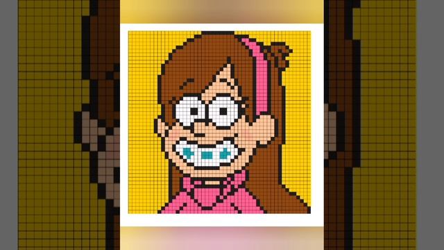 Рисунки по клеточкам ??? смотреть онлайн