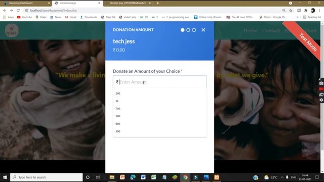 TSF GRIP 2021 internship || payment gateway installation in php || The Sparks Foundation. смотреть онлайн