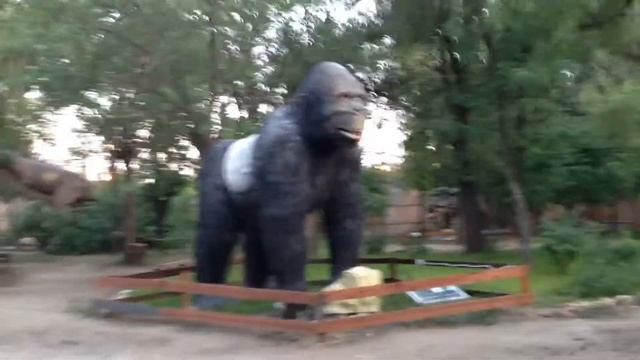 Парк Динозавров в Парке Дружбы Волгоград смотреть онлайн