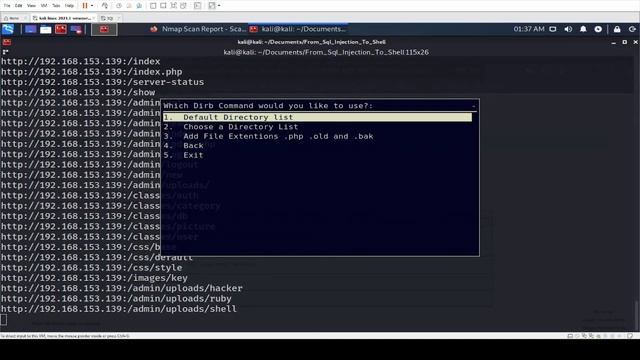 H4D (Penetration Testing Bash Script) 1: Nmap, Dirb, SqlMap, Reverse Shell смотреть онлайн