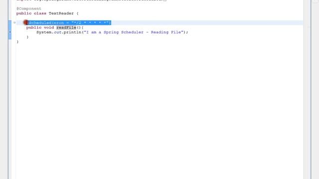 SPRING @SCHEDULED ANNOTATION DEMO смотреть онлайн