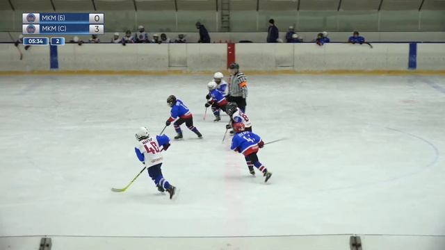 МКМ (Б) - МКМ (С). Турнир по хоккею с шайбой среди команд 2014 г.р. смотреть онлайн