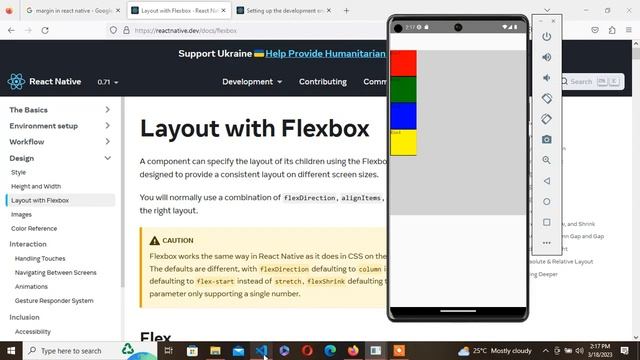How to use Flexbox in React Native | Learn React-Native #9 смотреть онлайн