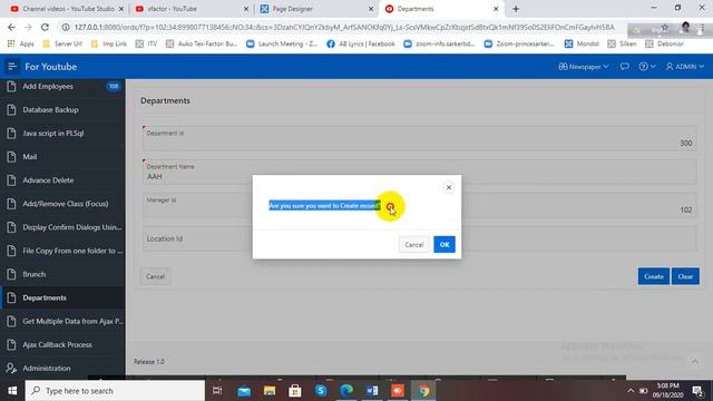 Display/Show Alert Conditionally in Oracle Apex смотреть онлайн