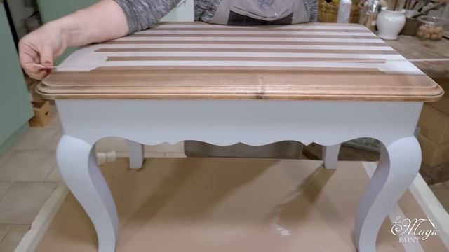 Come trasformare un tavolino rovinato in stile Country Chalk paint fai da te®️ DIY Elisa&MagicPaint смотреть онлайн