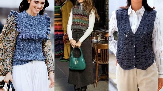 КАК СТИЛЬНО НОСИТЬ ЖИЛЕТКИ ОСЕНЬЮ 2023