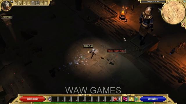 TITAN QUEST ETERNAL EMBER defeat Akhenaten смотреть онлайн