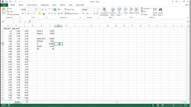 V6.22 - Paired samples t-test via 95% confidence intervals - Steps смотреть онлайн