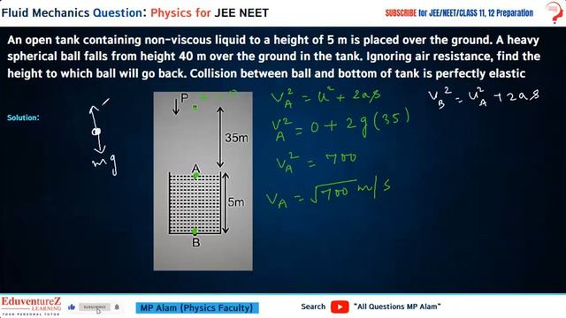 An open tank containing non-viscous liquid to aheight of 5 m is placed over the ground. A heavysphe смотреть онлайн