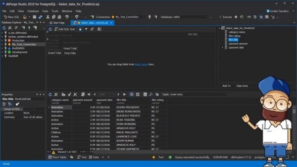 PostgreSQL GUI Tool - dbForge Studio for PostgreSQL