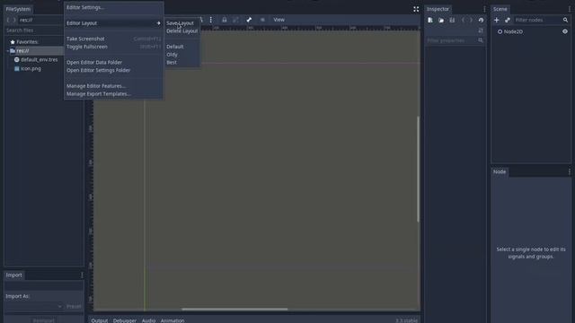 How to change Godot Editor Layout смотреть онлайн