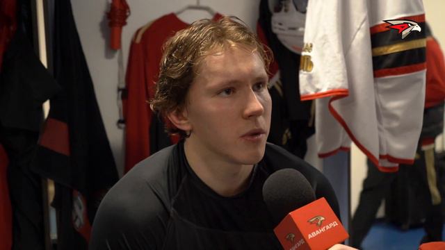 «МЫ НАСТРОИЛИСЬ И ХОРОШО СЫГРАЛИ» | Денис Зернов после матча с «Барысом» | СЕЗОН 20/21 смотреть онлайн