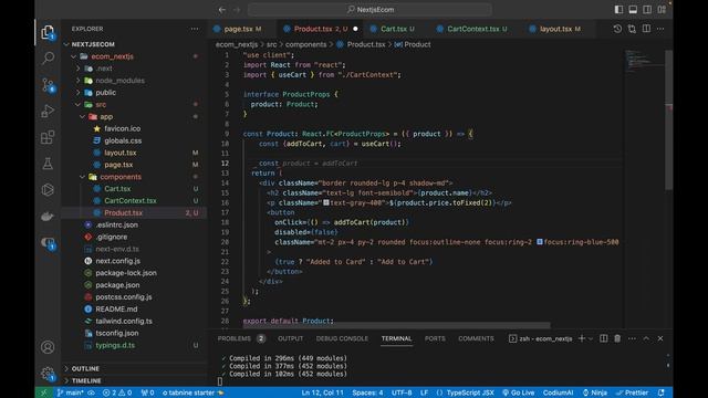Build Next.js 14+ E-Commerce Web App with Stripe Payment and Tailwind CSS смотреть онлайн